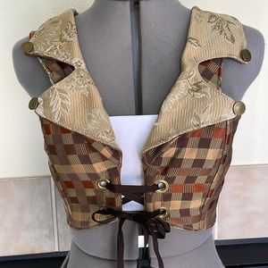 Damsel in this Dress over bust vest